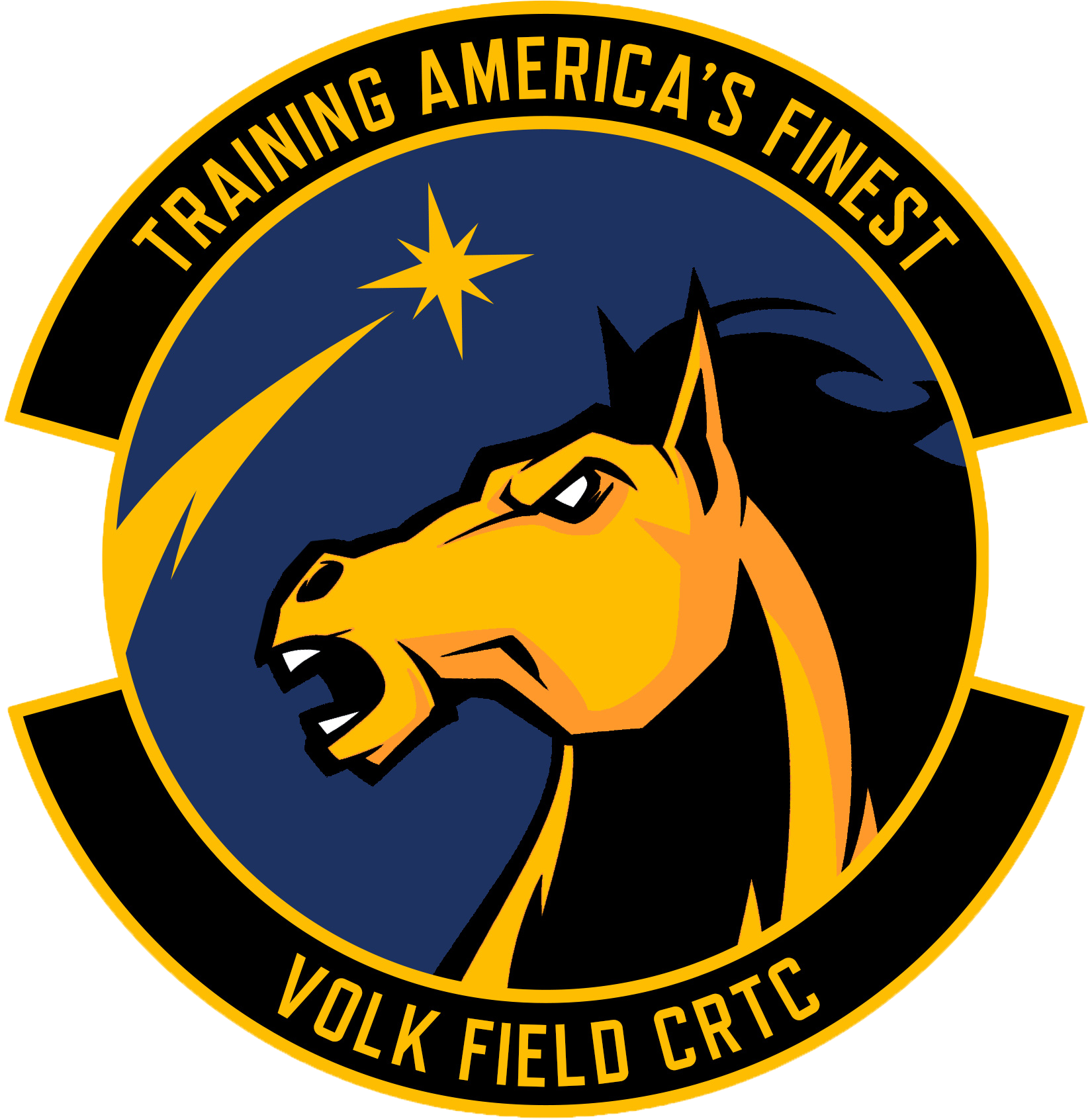 Volk Field CRTC logo